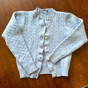 Brandy Melville Wool Cableknit Cardigan